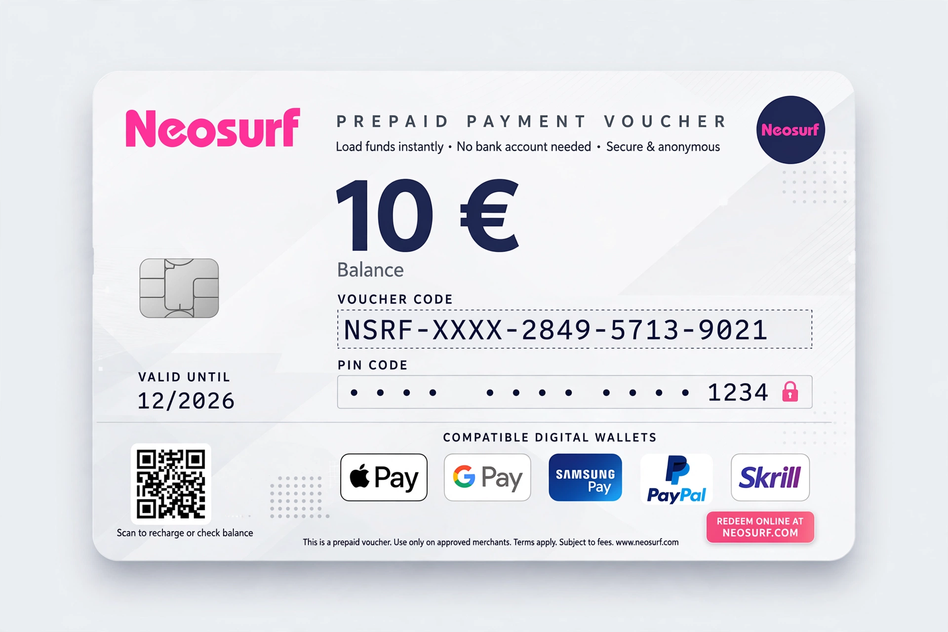 Neosurf: komplett guide til sikker, forhåndsbetalt online betaling